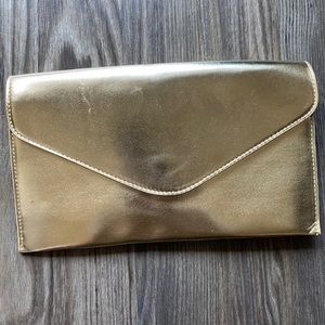 Forever 21 Gold Clutch